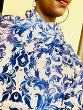 Lade das Bild in den Galerie-Viewer, Zeta Phi Beta Fashion Floral Lightweight Scarf ZPB - Simply Dovely