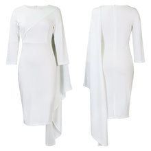 Load image into Gallery viewer, Chic White Bodycon Dress
