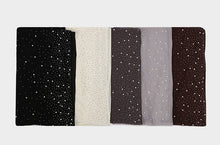 Load image into Gallery viewer, Chiffon Pearls and Rhinestones Scarves

