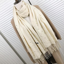 Load image into Gallery viewer, Cashmere Pearl Scarves
