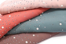 Load image into Gallery viewer, Chiffon Pearls and Rhinestones Scarves
