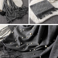 Load image into Gallery viewer, Cashmere Pearl Scarves
