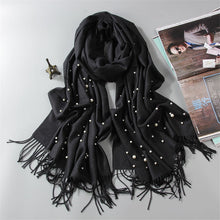 Load image into Gallery viewer, Cashmere Pearl Scarves
