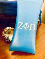 Squeeze Leather Pouch Case for Zeta Phi Beta ZPB Eyewear - Simply Dovely
