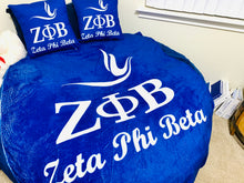 Load image into Gallery viewer, Zeta Phi Beta Decorative Square Pillow Case Cover - Simply Dovely
